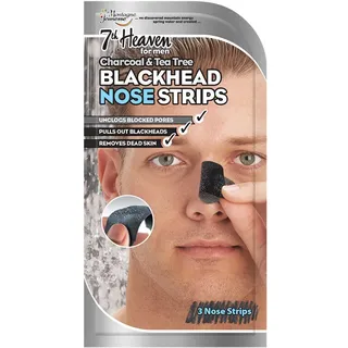 7th Heaven Men Nasenstrips Charcoal