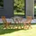 Tikamoon Bistro Set 2-tlg. Braun