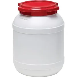 curtec deutschland gmbh Weithalsfass 26,0l PE weiß m.rotem Deckel o.Tragegriffe Einfüllöffnung-D.203mm