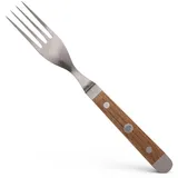 Güde Solingen - Tafelgabel geschmiedet, 9 cm, Fasseichenholz, ALPHA FASSEICHE, Doppelkropf, Handmade Germany
