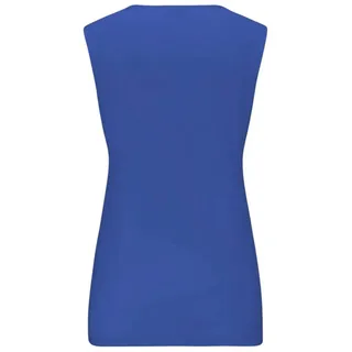 GOLDNER Shirttop Kurzgröße: Gepflegtes Top in formstabiler Ware blau 21