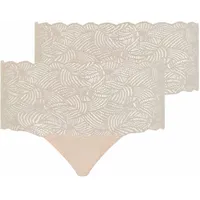 CHANTELLE Panty 2er Pack in Beige | Gr.: onesize
