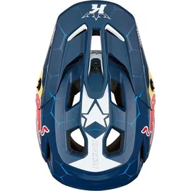 O'Neal Kini Red Bull 1.0 Fullface Helm-Dunkel-Blau-XL