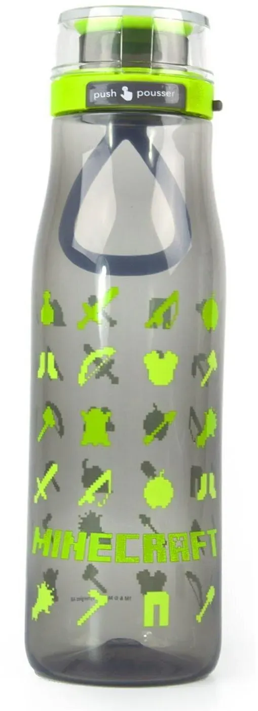 Minecraft-Ressourcen Kiona Sportflasche One Size grau/grün