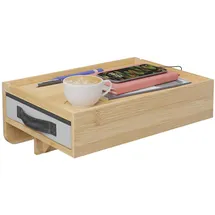 Relaxdays Nachttisch 37 x 14 x 26,5 cm Natur
