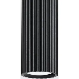 Sollux Lighting Karbon 3-flg. 45 cm schwarz Metall