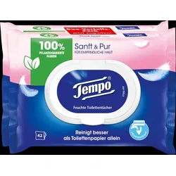 Tempo Feuchtes Toilettenpapier frisch 1-lagig