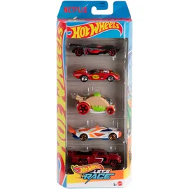 Hot Wheels JDR20 - Hot Wheels Let's Race 5-Pack bunt 1:64