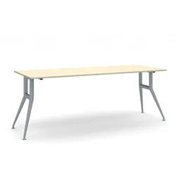 Konferenztisch, Besprechungstisch WIDE, Birke, Platte 200x80 cm