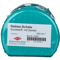 Büttner-Frank Gebissschale 3teilig Kunststoff 101575