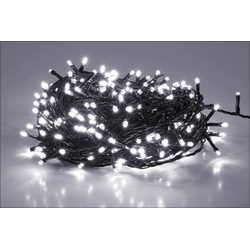 Spetebo Lichterkette Weihnachts Lichterkette 720 LED – kalt weiß grün