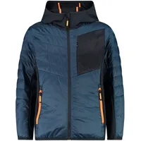 CMP KID Hybrid Jacket FIX Hood bluesteel (M951) 110