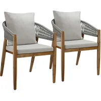 Tectake Gartenstuhl Manacor 59 x 59 x 76,5 cm