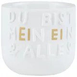 räder Eierbecher Guten Morgen Weiß