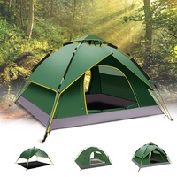 FREETOO Doppelschicht Pop-up Zelt Bis 4 Personen Outdoor Reisen Camping Zelte