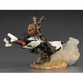 Iron Studios The Mandalorian - IG-11 and The Child Deluxe Statue 1/10 - Schwarz