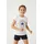 Converse T-Shirt CNVG TIMELS CHUCK PATCH TEE für Kinder, mit Rundhalsausschnitt, aus Baumwolle und Polyester weiß L/XL (152/158)