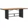 vidaXL Gartentisch 190 x 80 x 74 cm Schwarz
