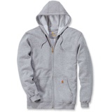 CARHARTT Midweight, Kapuzenjacke - Heather Grey - S