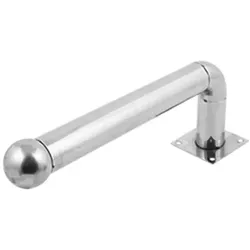 Halterung für Vierfachstrahl-Barriere, L-Form