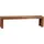 FineBuy Sitzbank Akazie Braun 180 x 35 cm
