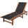 vidaXL Sonnenliege 66 x 0 x 34 cm Braun