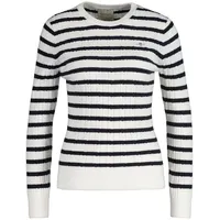 GANT Stretch Cotton Cable Stripe C-Neck - L
