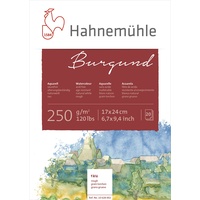 HAHNEMUEHLE Hahnemühle Papier Burgund 17 x 24 cm 250