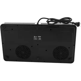 expo-bˆrse gmbh DESKI Doppel Induktionskochfeld mit Touch Display elektrisch 2 x ÿ22 cm