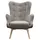 lookway Relaxsessel Lookway Textil 79 x 105 x 86 cm Grau
