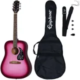 Epiphone Starling Acoustic Player Pack Hot Pink