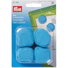 Prym Fixiergewichte Baumwolle und Sand Blau 30 mm