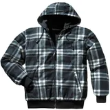 Scheibler Thermo Wendejacke Gr.M schwarz-weiß kariert od.schwarz uni