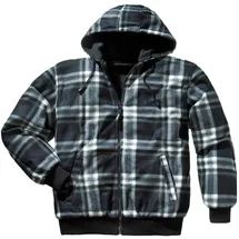 Scheibler Thermo Wendejacke Gr.M schwarz-weiß kariert od.schwarz uni