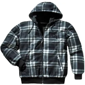 Scheibler Thermo Wendejacke Gr.M schwarz-weiß kariert od.schwarz uni