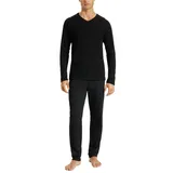 SCHIESSER Herren Schlafanzug Uncover by Pyjama Uncover by Schiesser (2 tlg) Schwarz 52