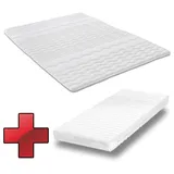 matratzen discount Kaltschaummatratze K16 90 x 200 cm + Matratzentopper
