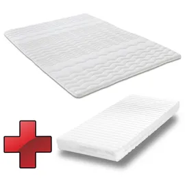 matratzen discount Kaltschaummatratze K16 90 x 200 cm + Matratzentopper
