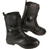 Modeka Tariko Motorradstiefel, (Black,42)