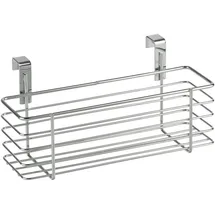 Wenko Einhängekorb in Silber - (B)24 x (H)11,5 x (T)10 cm