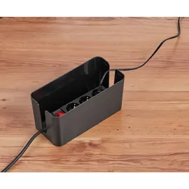 MediaRange Kabelbox 23 x 11,4 x 11,8 cm 1-tlg. schwarz