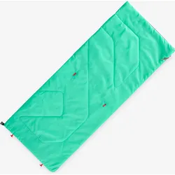 Schlafsack Kinder Camping - MH100 20 °C grün aquamaringrün No Size