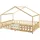 [en.casa] Kinderbett Treviolo 120 x 200 cm Kiefer naturbelassen beige