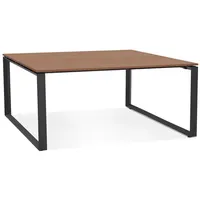 KADIMA DESIGN Schreibtisch 140x140 cm | Quadratisch Robust Ergonomisch