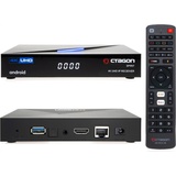 Octagon Spirit 4K UHD Android 9 IP-Receiver HDR10+, Dual-WiFi, LAN, Bluetooth HDMI, USB 3.0)