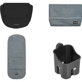 KIKKABOO Kaia 3 in 1 dunkelgrau