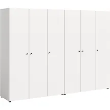 Home Affaire Kleiderschrank BILLINGS 240 x 176 x 51 cm Weiß