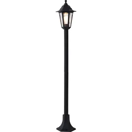 QAZQA Wegeleuchte Kunststoff 122 cm 1x E27 schwarz