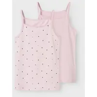 NAME IT kids Mädchen Nkfstrap Top 2P Hearts Noos,