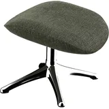 flexlux Fußhocker "Marinella, Fußstütze für Lounging, Entspannung der Extraklasse, Scandi", turtle, aluminiumfarben, Hocker, Kinder, B/H/T: 59cm x 41cm x 46cm, Chenille BURANO, 100% Polyester, Fußhocker, Brescia-Stoff, Robuster Aluminiumfuß, Pflegeleicht und